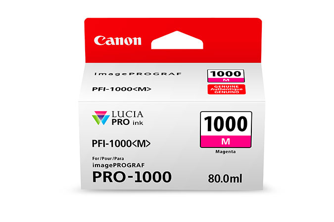 Canon Magenta Ink Cartridge — imagePROGRAF PRO-1000 (PFI-1000)