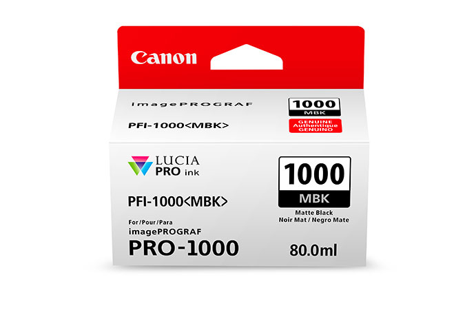 Canon Matte Black Ink Cartridge — imagePROGRAF PRO-1000 (PFI-1000)