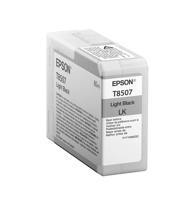 Epson UltraChrome HD Light Black Ink Cartridge — SureColor P800