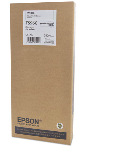 Epson UltraChrome HDR White Ink Cartridge — Stylus Pro WT7900