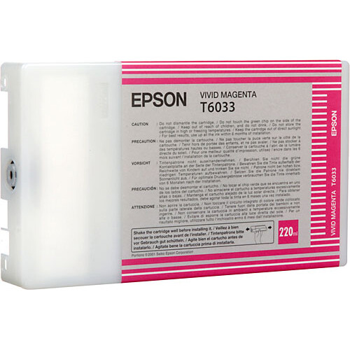 Epson UltraChrome K3 Vivid Magenta Ink Cartridge — Stylus Pro 7880/9880
