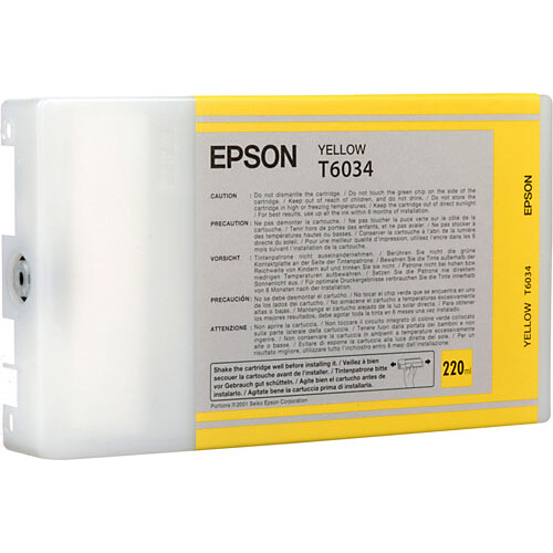 Epson UltraChrome K3 Yellow Ink Cartridge — Stylus Pro 7800/7880/9800/9880