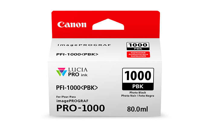 Canon Photo Black Ink Cartridge — imagePROGRAF PRO-1000 (PFI-1000)