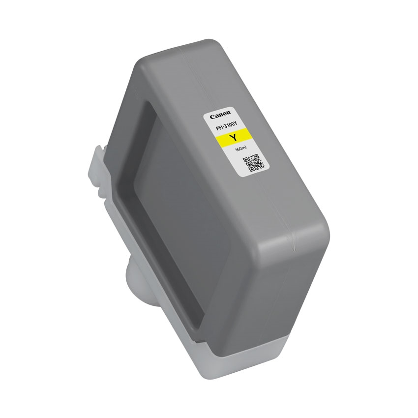 Canon Yellow Ink Cartridge — imagePROGRAF GP-S & PRO-2600/4600/6600 (PFI-3100/3300/3700)
