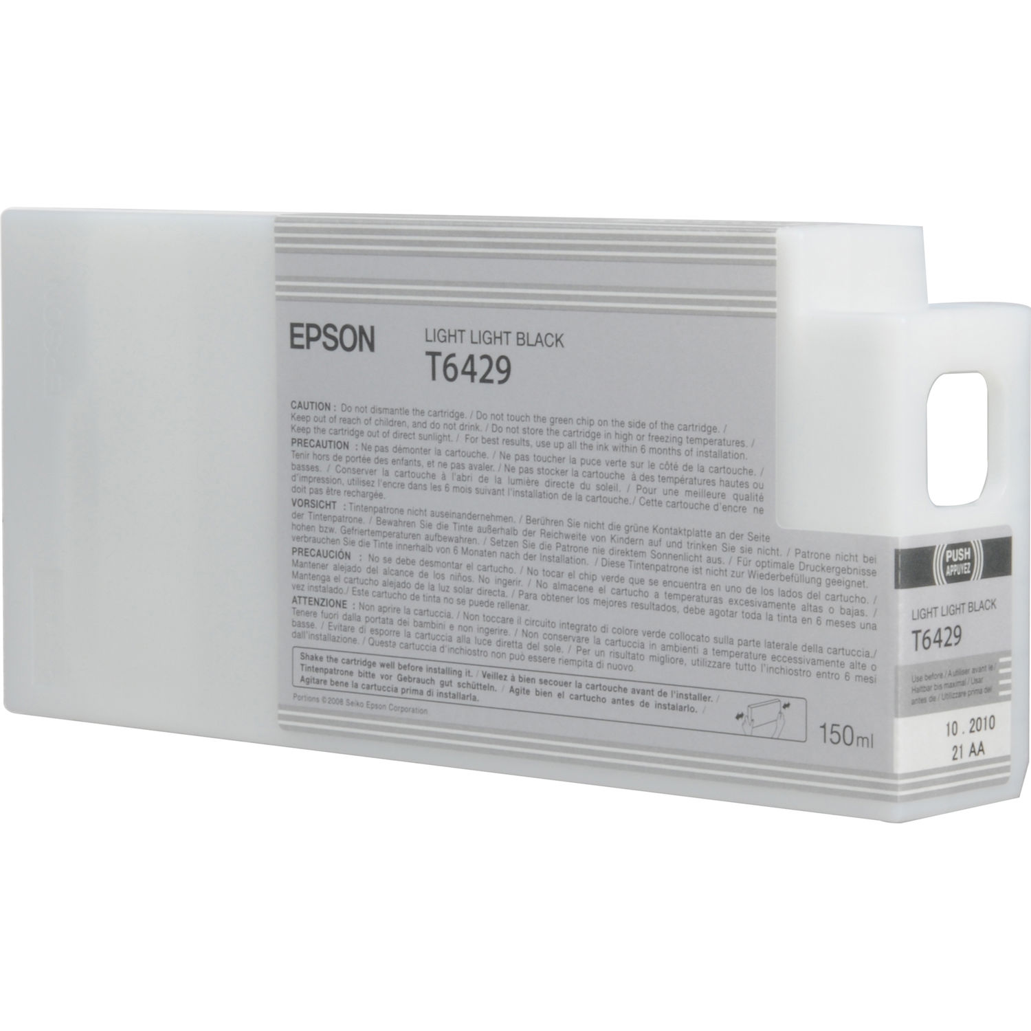 Epson UltraChrome HDR Light Light Black Ink Cartridge — Stylus Pro 7900/9900