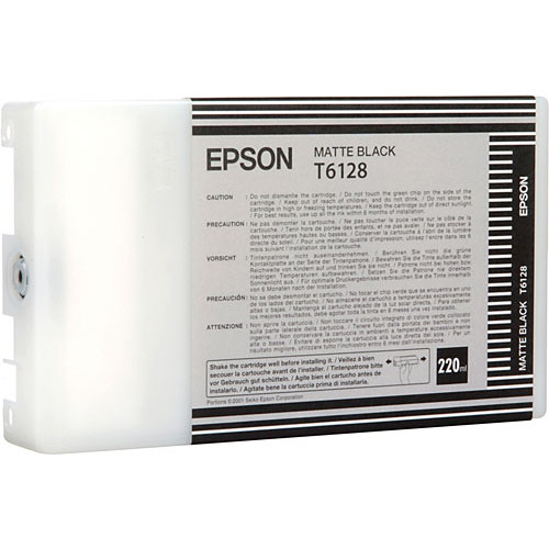 Epson UltraChrome K3 Matte Black Ink Cartridge — Stylus Pro 7800/7880/9800/9880