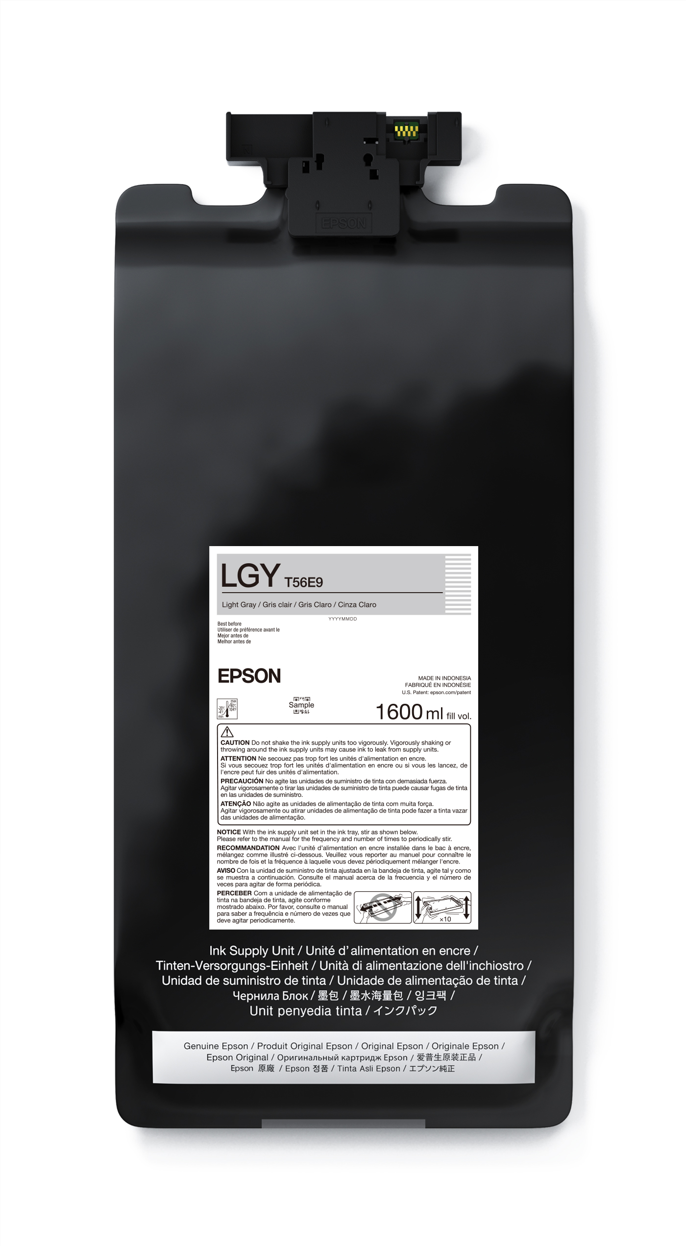 Epson UltraChrome PRO12 Light Gray Ink Cartridge — SureColor P20570