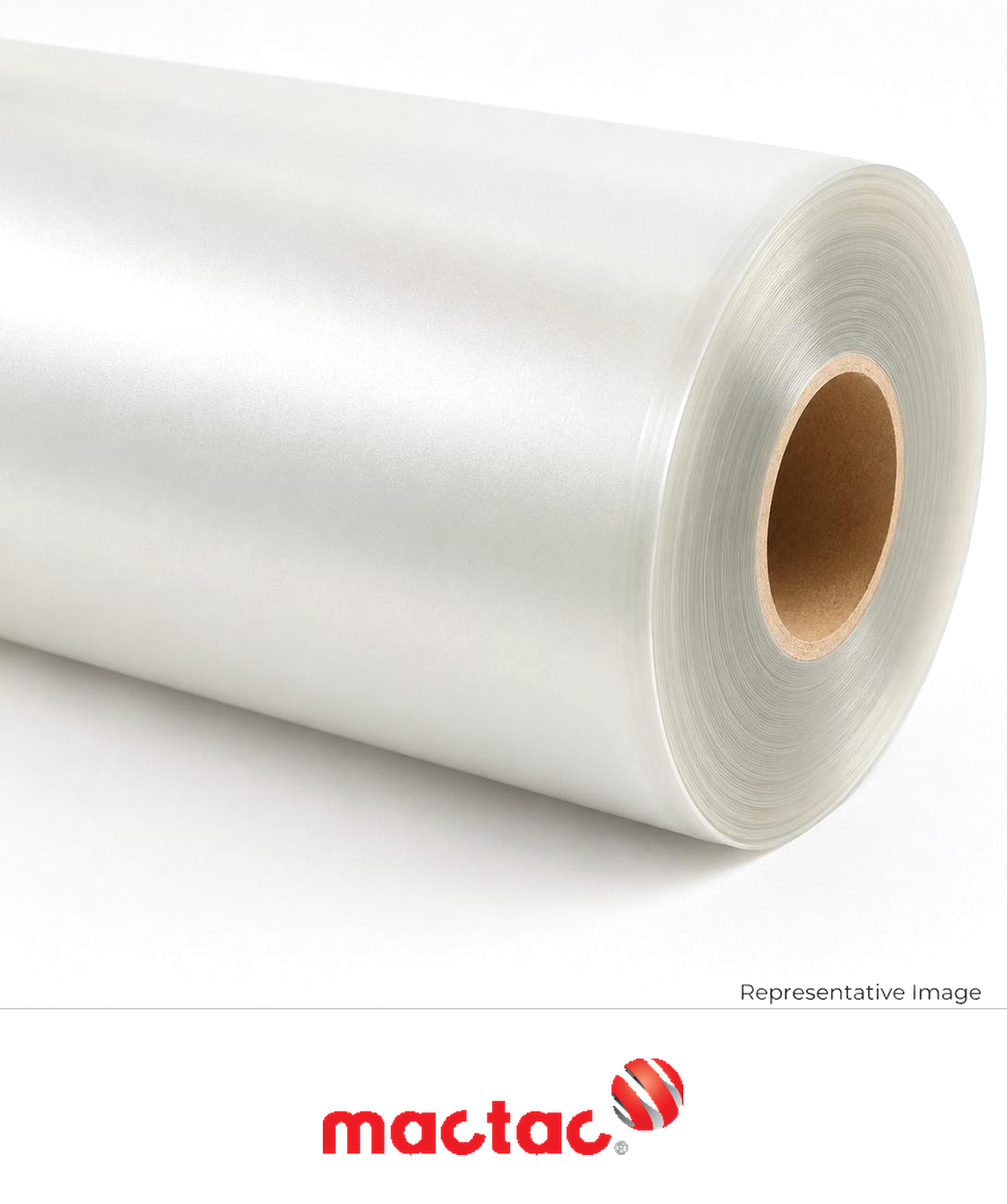 Roll of clear laminate film